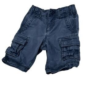Gap Boy's Cargo Shorts sz 5 Slim adjustable waist tabs